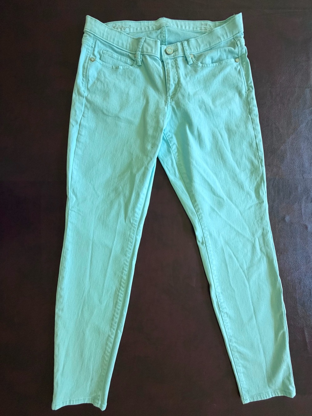 Lilly Pulitzer South Ocean Skinny Jean, size 12